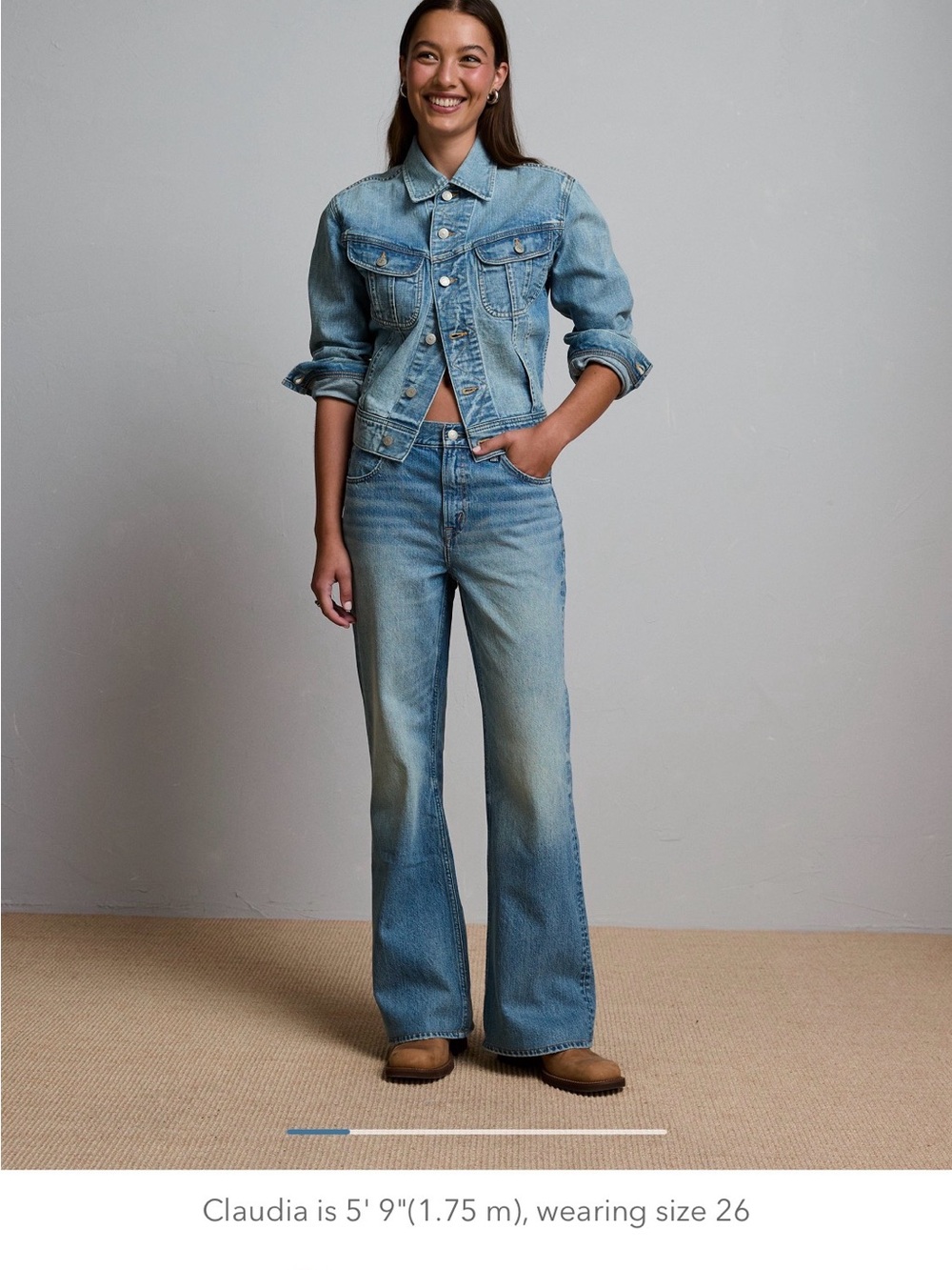 American Eagle AE77 Premium Vintage Flare Women’s  Denim Flared Jeans.